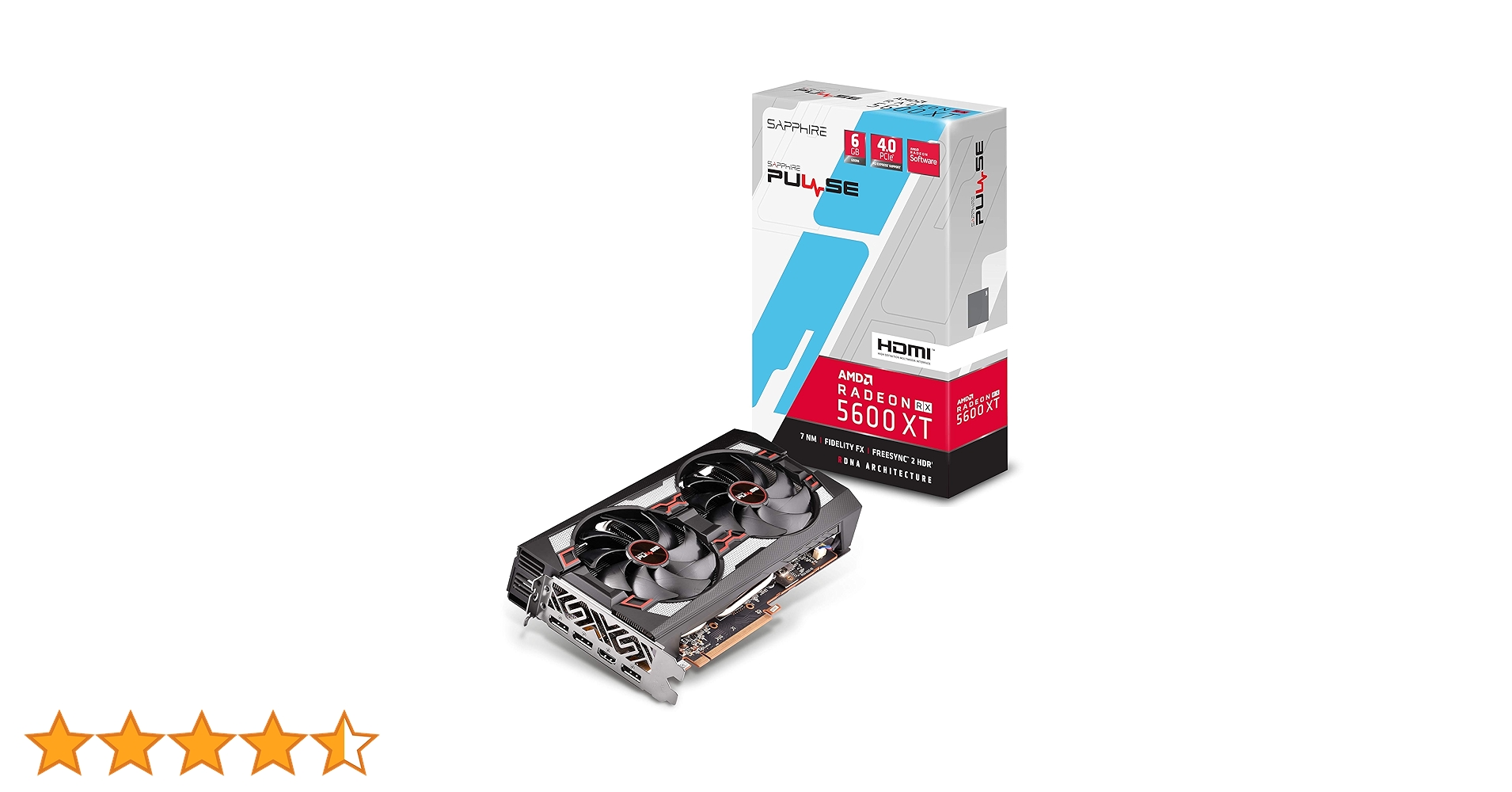 Amazon.in: Buy Sapphire Pulse Radeon RX 5600 XT 6G GDDR6